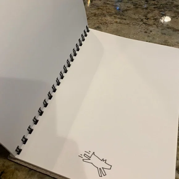 Coach Kieth Haring Dog Note Book - Picture 4 of 8